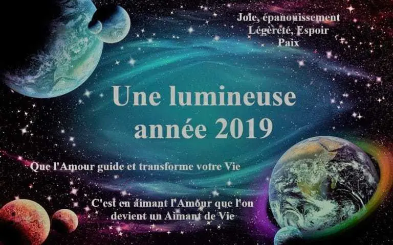La conscience de l'année 2019