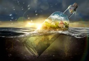 Une bouteille à la mer …