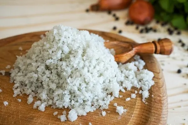 utilisation du gros sel