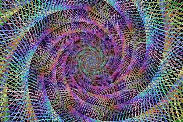 spirale interieure monde quantique