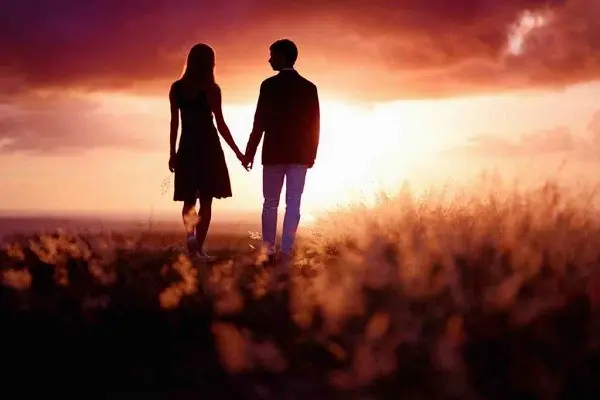 désirs du couple dans la lumiere