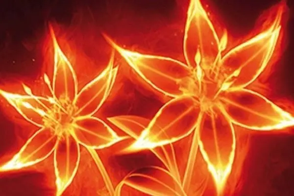 le feu spirituel du développement spirituel